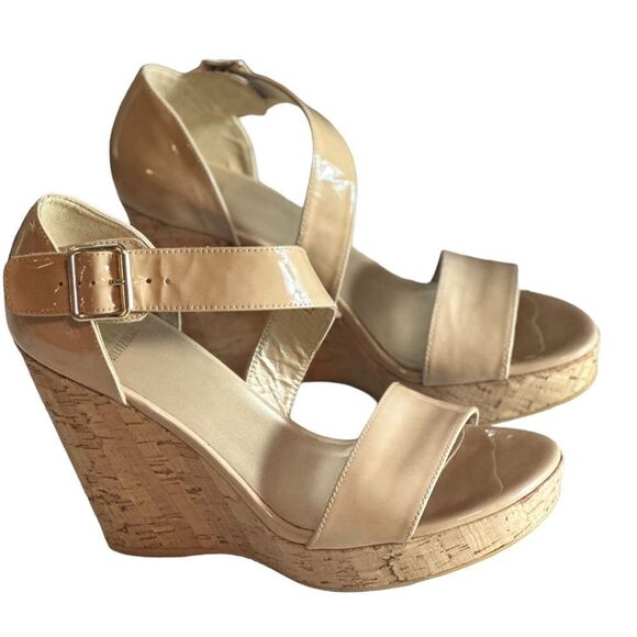 Stuart Weitzman Beige Wedges - Picture 10 of 11